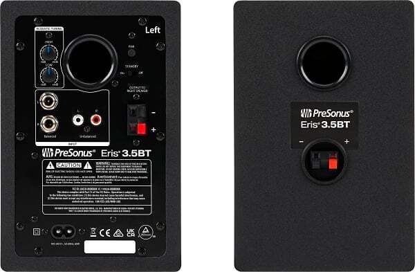 ERIS 3.5BT PRICED AND SOLD AS PAIR,3.5-INCH MEDIA REFERENCE MONITORS W/ BLUETOOTH